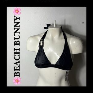 Beach Bunny Hypnotize Black Bikini Top